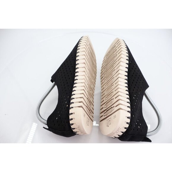 Ilse of Jacobsen Tulip Slip On Shoes Women's 38 8 Black White Flat Loafers Comfy - Picture 6 of 9